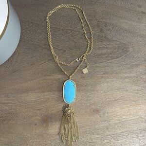 Kendra Scott Rayne gold pendant necklace